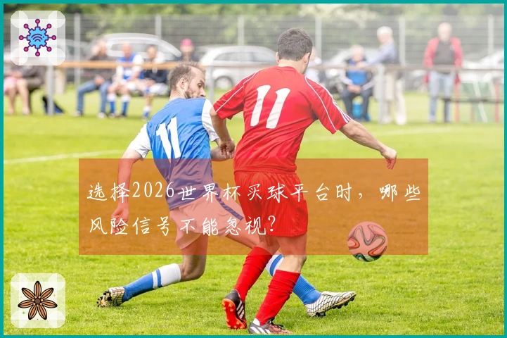 选择2026世界杯买球平台时，哪些风险信号不能忽视？
