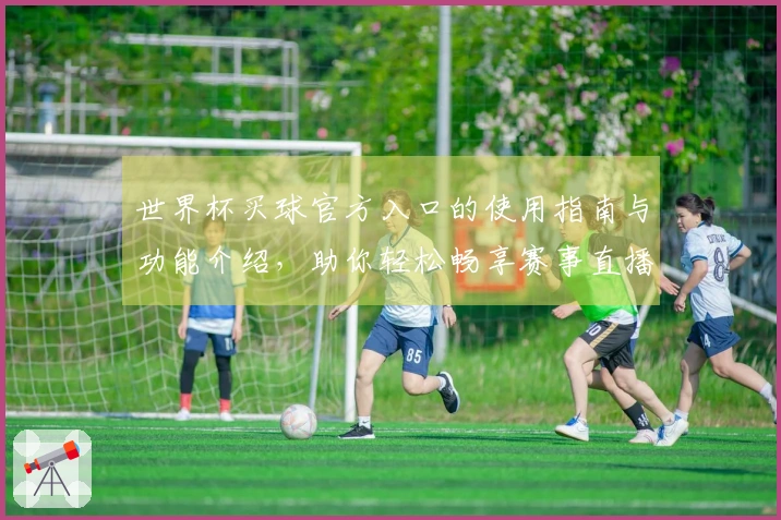 世界杯买球官方入口的使用指南与功能介绍，助你轻松畅享赛事直播体验